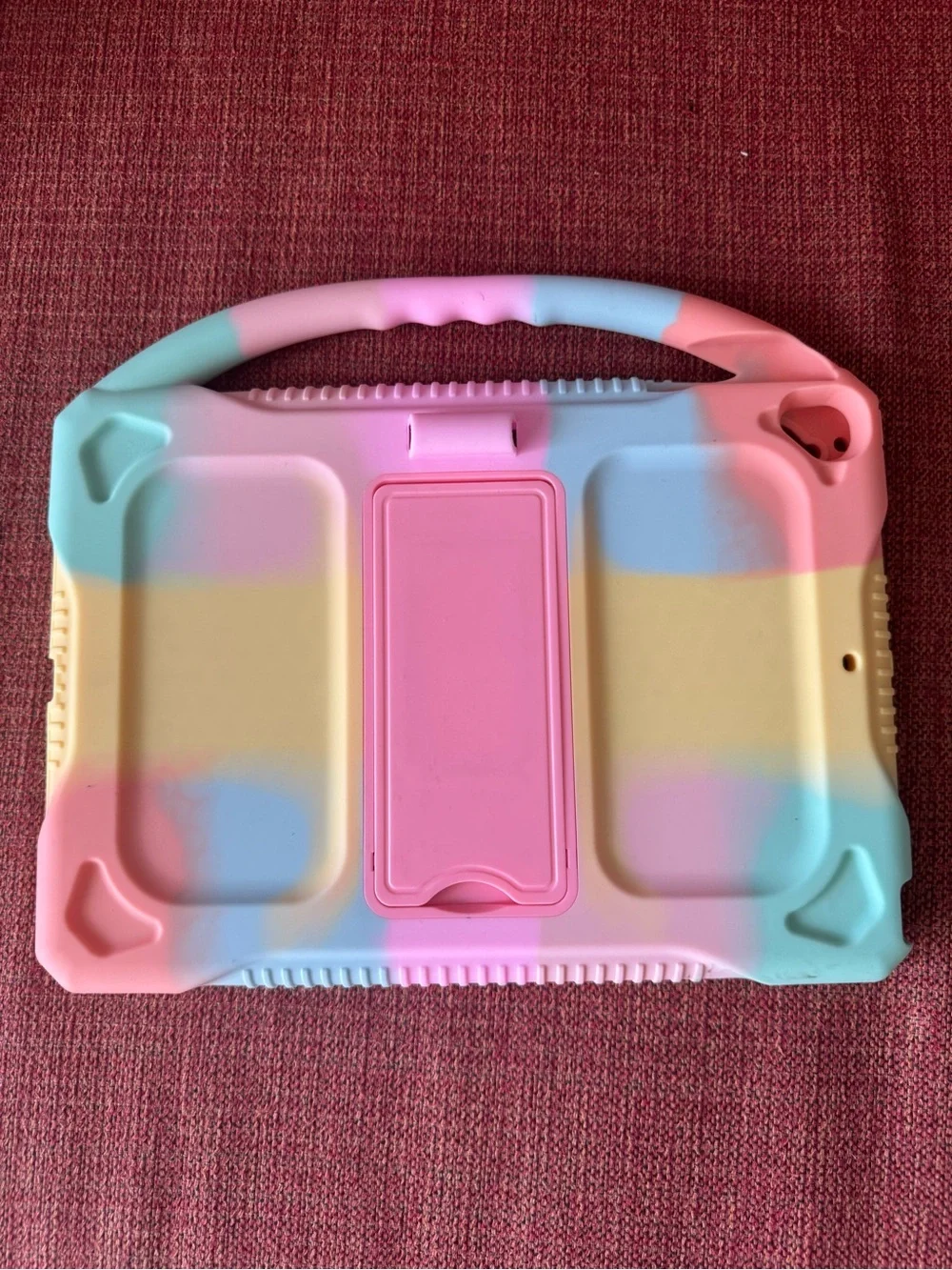 Kids iPad Case with Handle & Stand - Pastel Fits iPad Air/Air2 & 5th/6th Gen